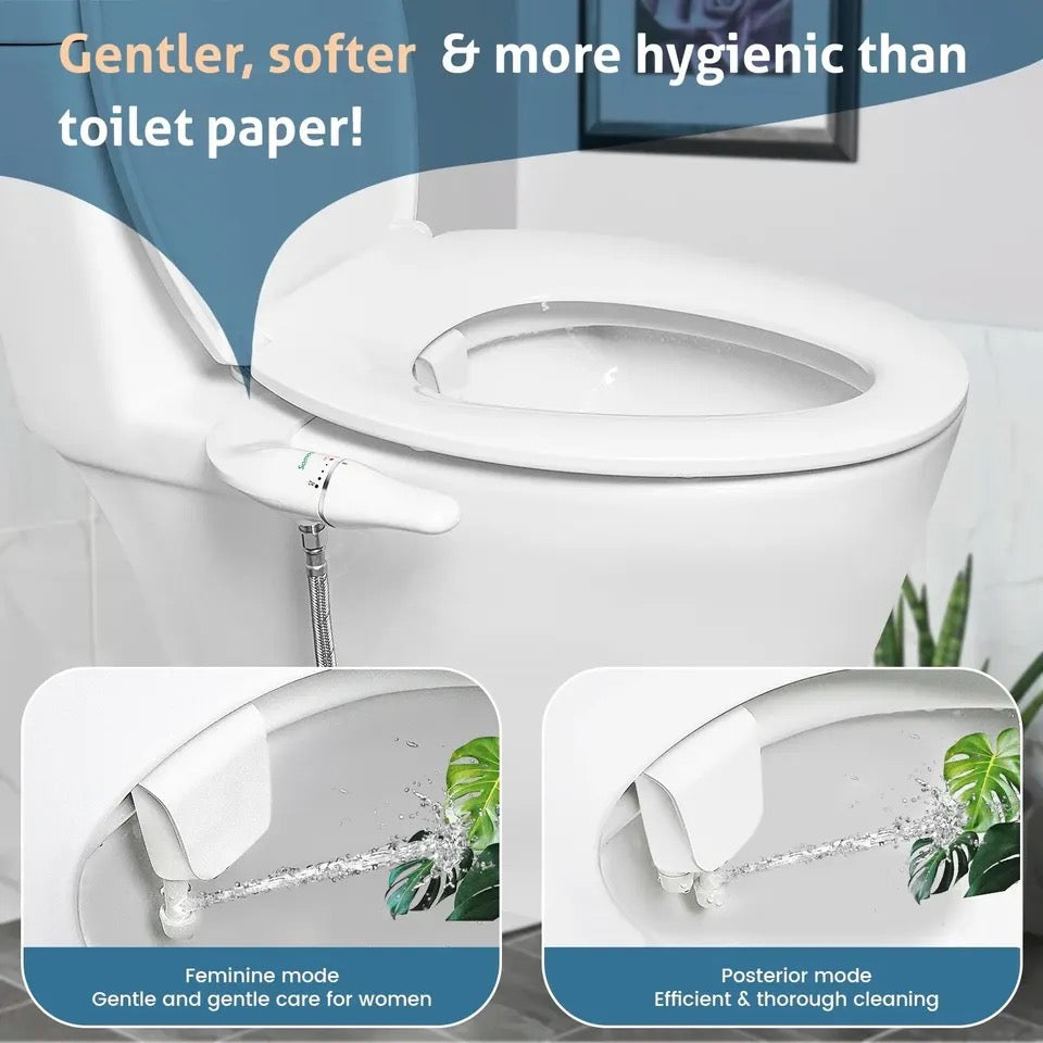 Ultra-Slim Bidet,Bidet Attachment For Toilet UK, Non-Electric Bidet Seat SAMODRA