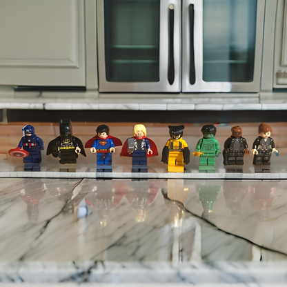 LEGO Minifigure Bundle, 8 Minifigures, Marvel & DC, Batman, Hulk etc…